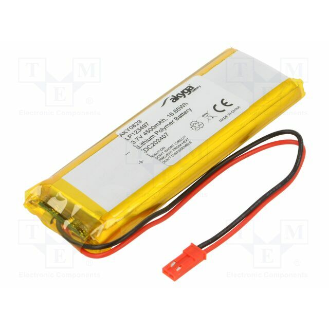 AKYGA BATTERY Re-battery: Li-Po; 4500mAh; 3