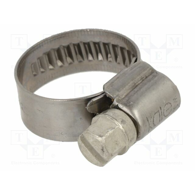 KALE Worm gear clamp; W: 9mm