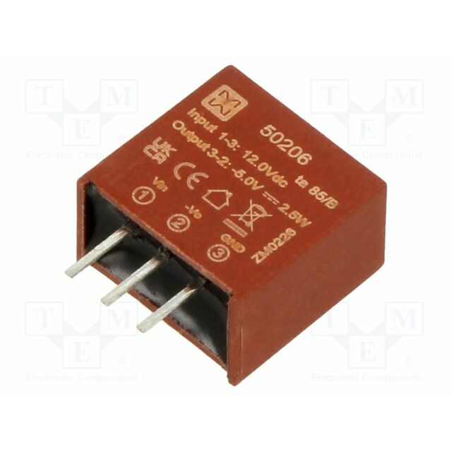 Converter: DC/DC; 2.5W; Uin: 8÷36VDC