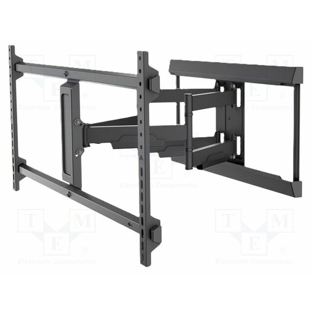 Holder: wall mounting; monitor,TV; black