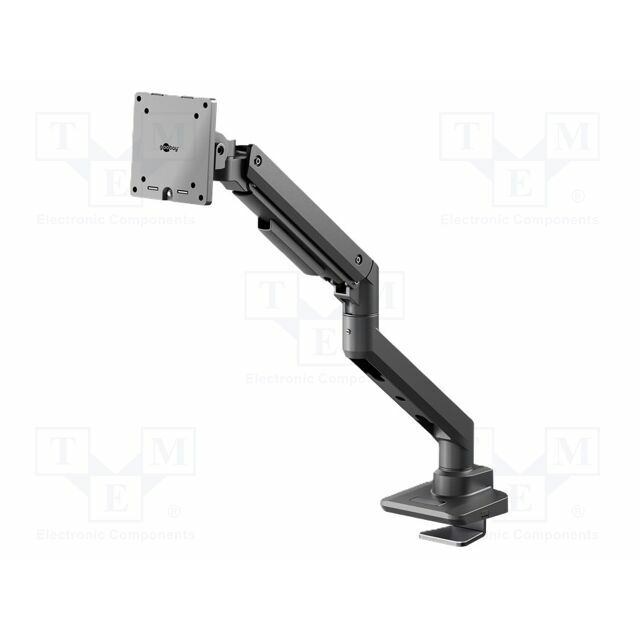 Holder: desktop; monitor,TV; black; 20kg