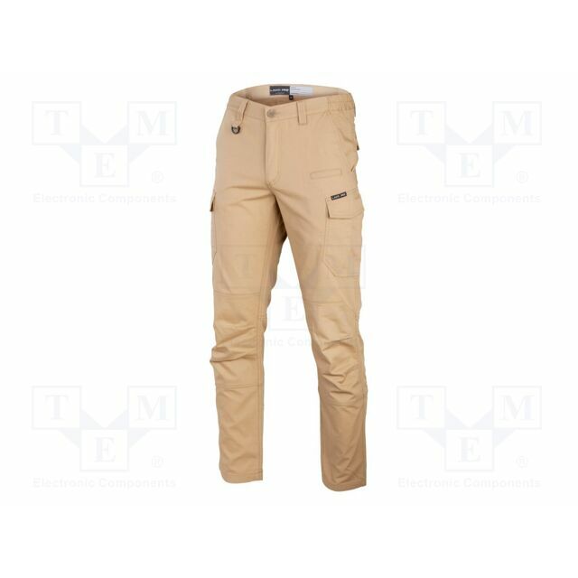 LAHTI PRO Dungarees; Size: XXL; beige