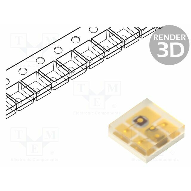 KINGBRIGHT ELECTRONIC LED; RGB; SMD; 2