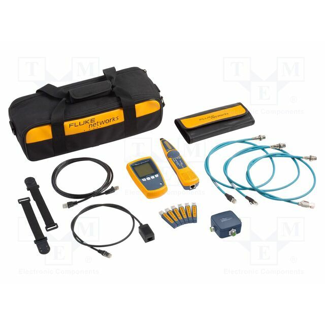 FLUKE NETWORKS Tester: LAN wiring; LCD