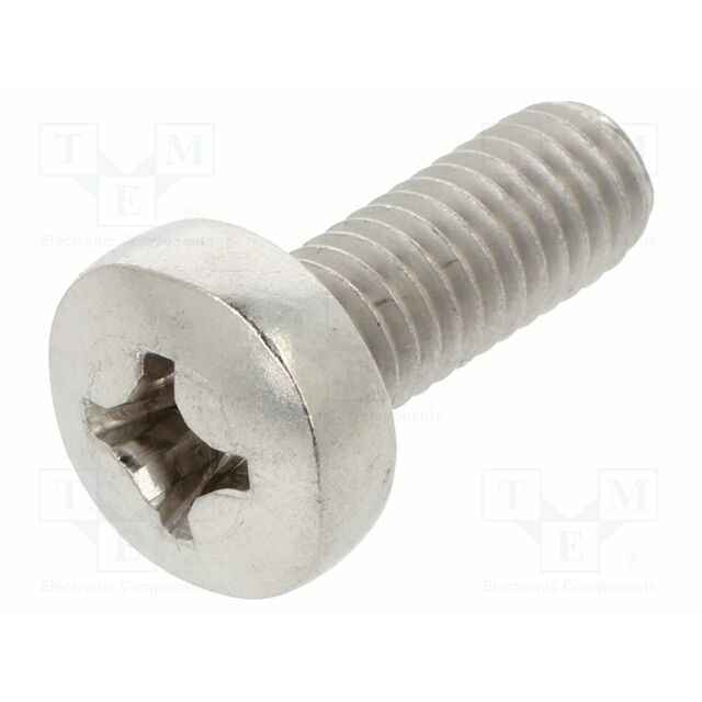 RECA Screw; M6; M6x16; Head: button