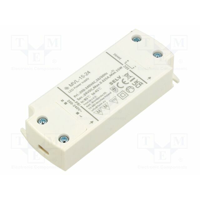 FOSE Power supply: switching; LED; 15W