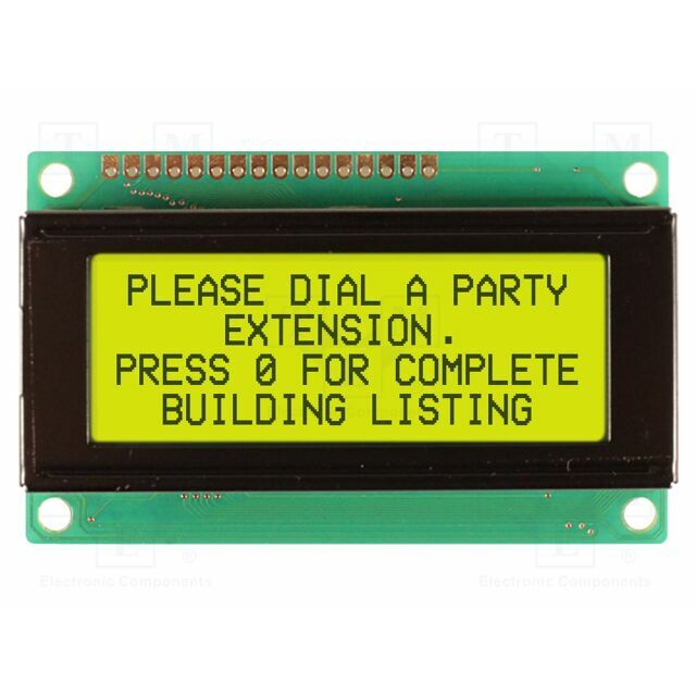 NEWHAVEN DISPLAY INTERNATIONAL Display: LCD; STN