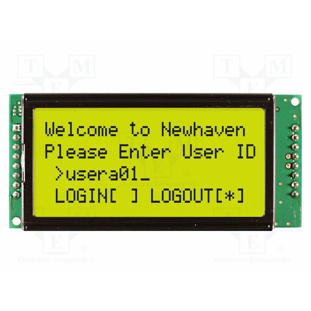 NEWHAVEN DISPLAY INTERNATIONAL Display: LCD; STN