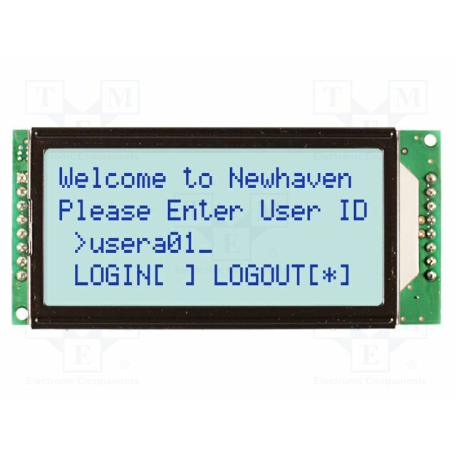 NEWHAVEN DISPLAY INTERNATIONAL Display: LCD; STN