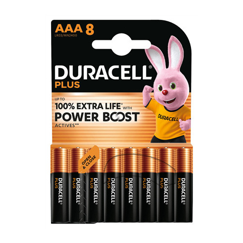Duracell Plus Vienreizējas lietošanas baterija AAA