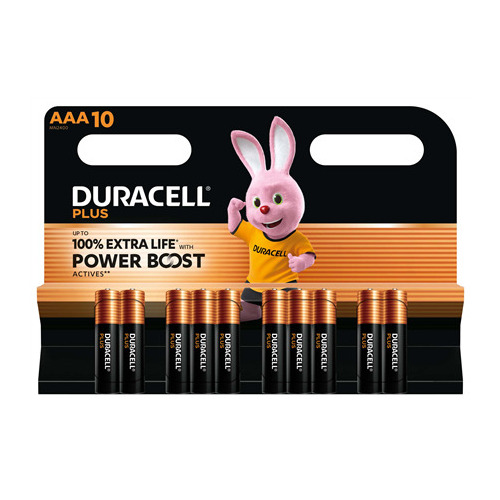 Duracell Plus Vienreizējas lietošanas baterija AAA
