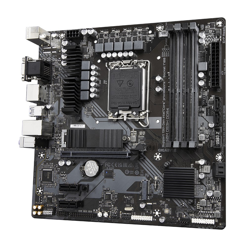 Mātesplate GIGABYTE B760M DS3H DDR4 Micro