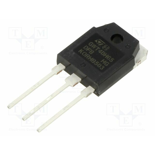 STMICROELECTRONICS Transistor: IGBT; 650V; 40A; 283W