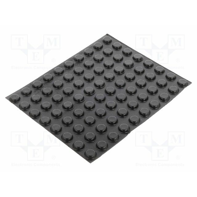 KEYSTONE Self-adhesive foot; Ø: 12.7mm