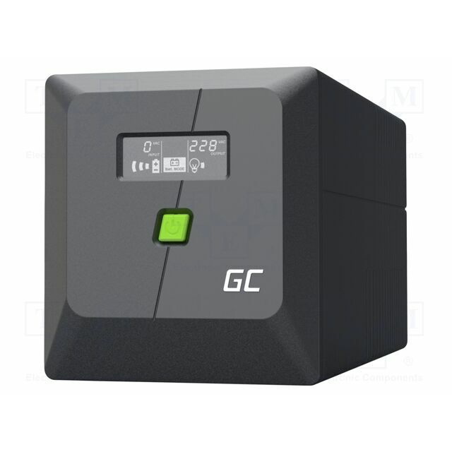 GREEN CELL Power supply: UPS; 600W