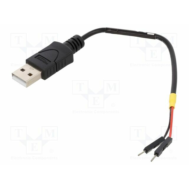 Cable; USB A plug,1pin pin