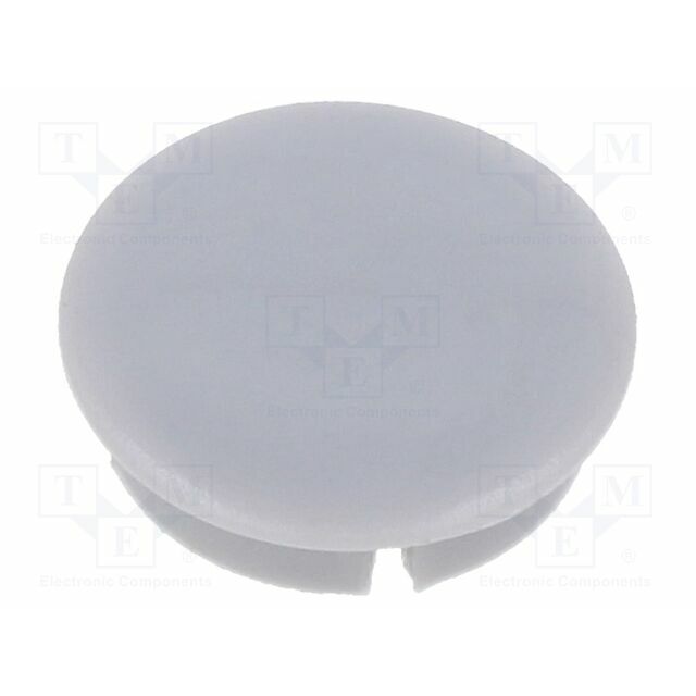 MENTOR Cap; grey; Mounting: push-in; plastic