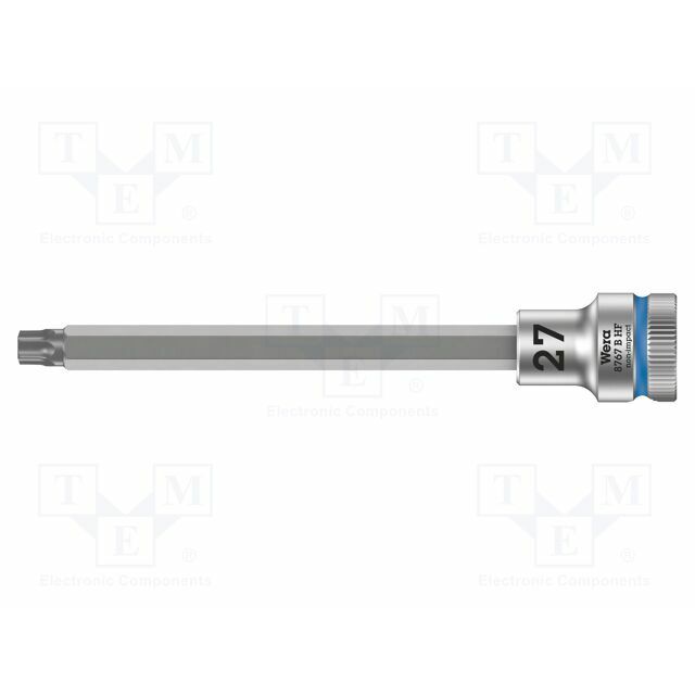 Socket: Torx®-bit; TX27; 3/8"; 107mm; Chrom-vanadium