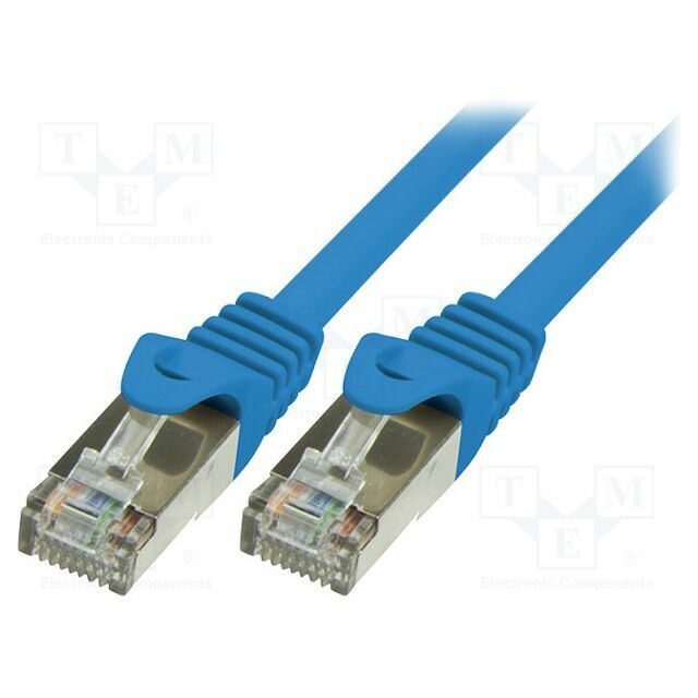 LOGILINK Patch cord; F/UTP; Cat 5e