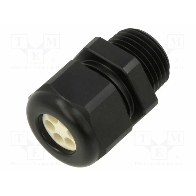 Cable gland; multi-hole; NPT1/2"; IP65; polyamide