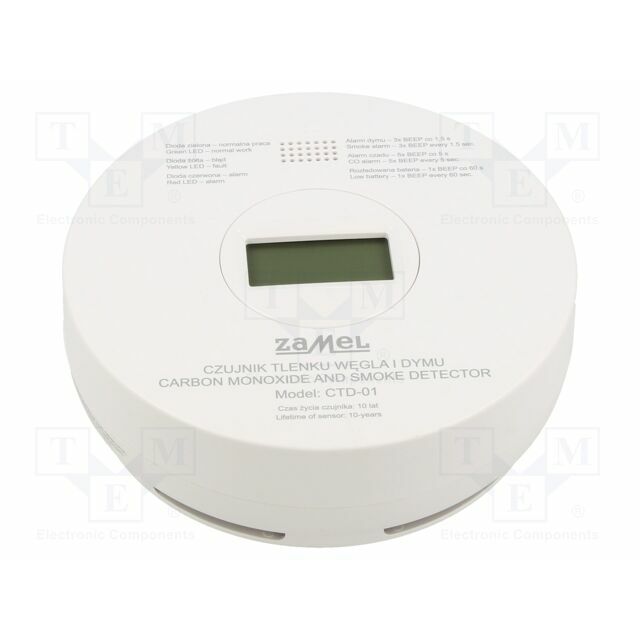 ZAMEL Sensor: gas; electrochemical,photoelectric; 0÷40°C