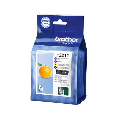 Brother Cartridge Value Pack | LC3211VAL
