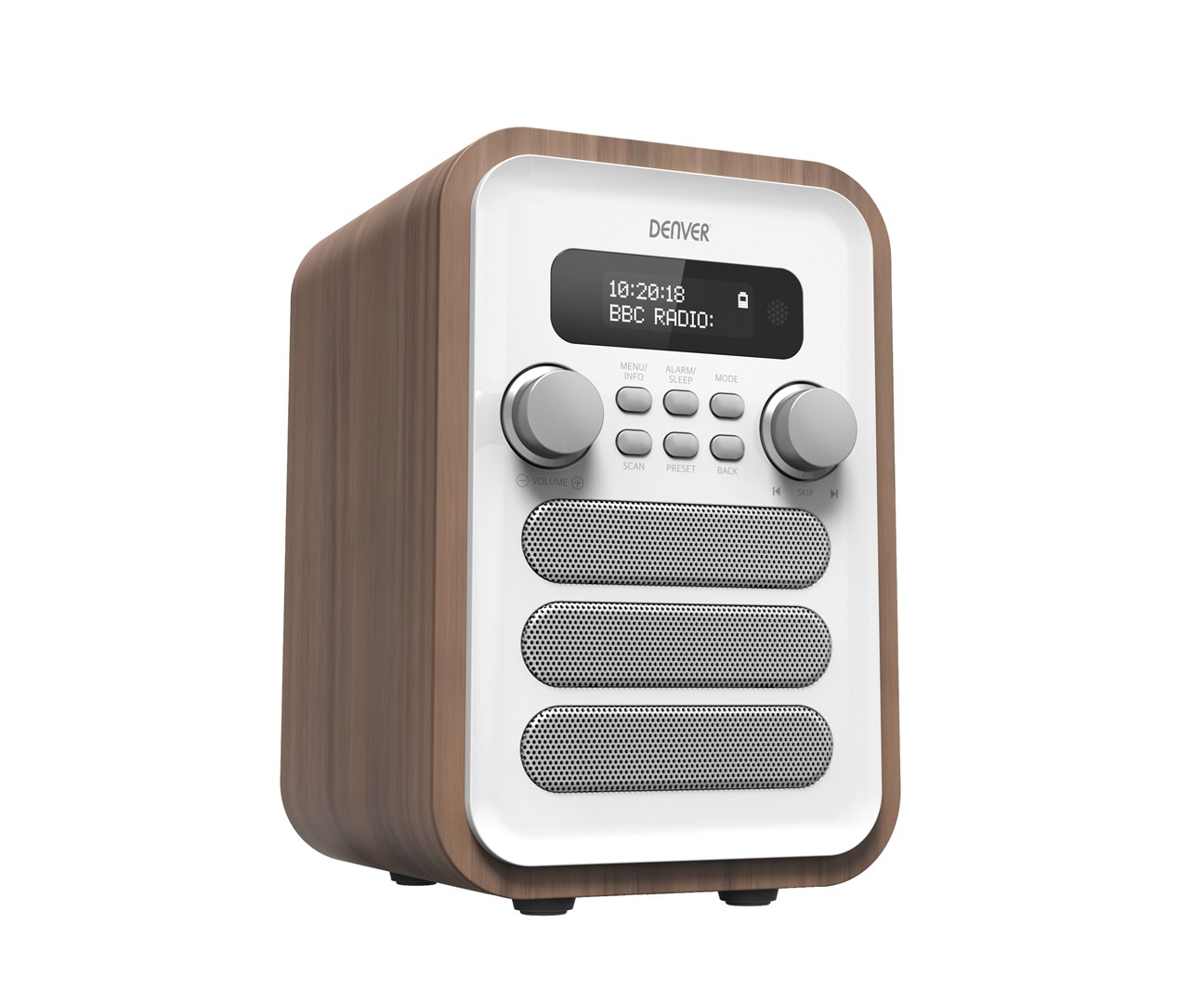 Denver DAB-48W Digitālā radio White |