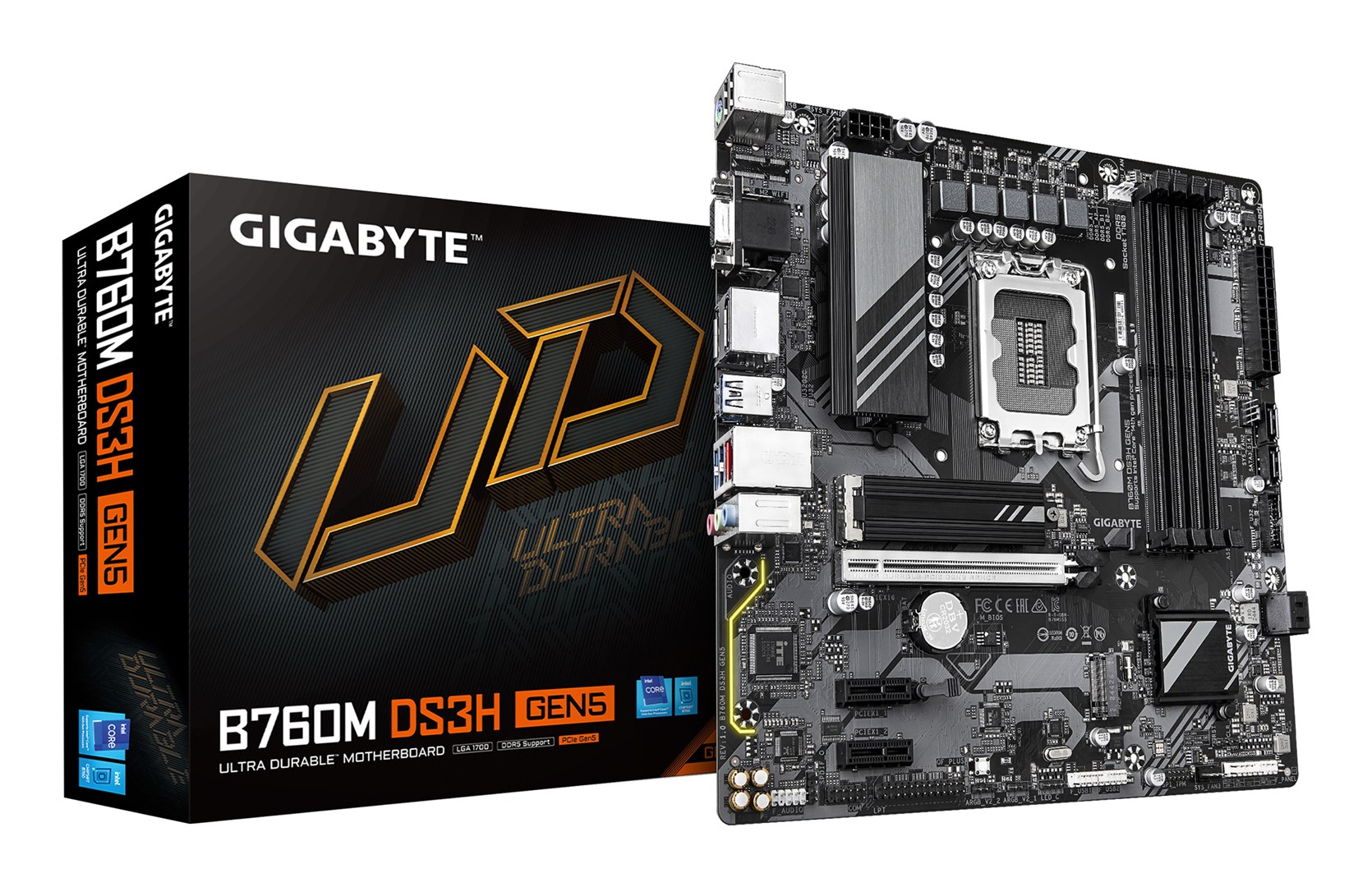 GIGABYTE B760M DS3H GEN5 Motherboard |