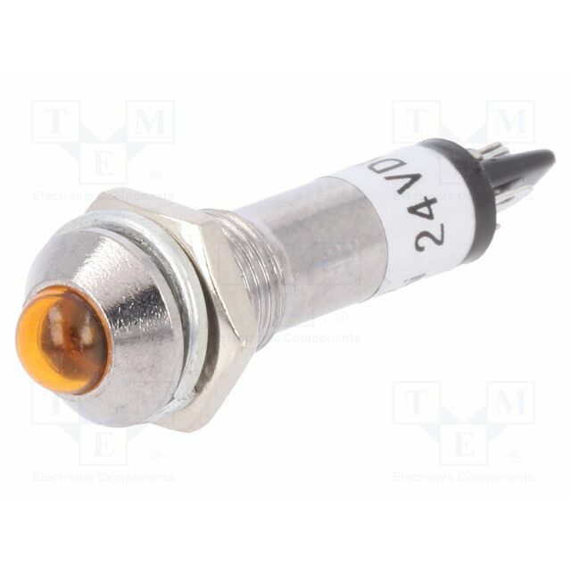 NINIGI Indicator: LED; prominent; orange; 24VDC