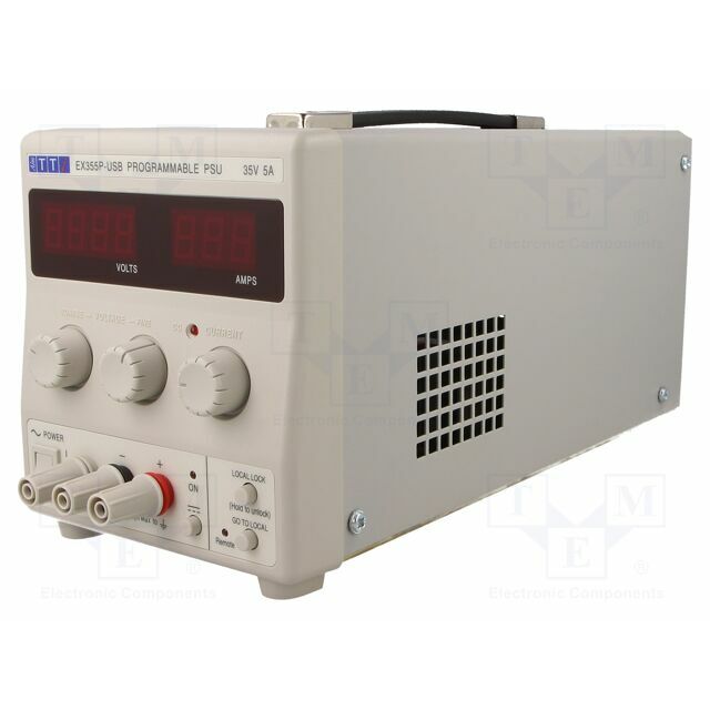 AIM-TTI Laboratory power supply: programmable; single-channel