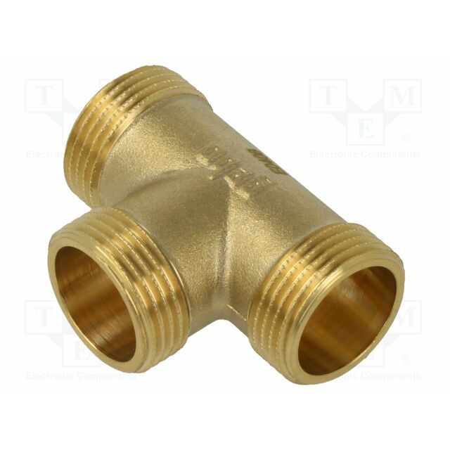 GEBO Splice terminal: tee fitting; male-male-male