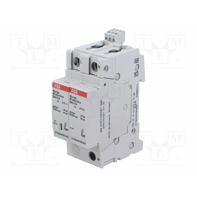 ABB Surge arrester; Type 2; Poles: