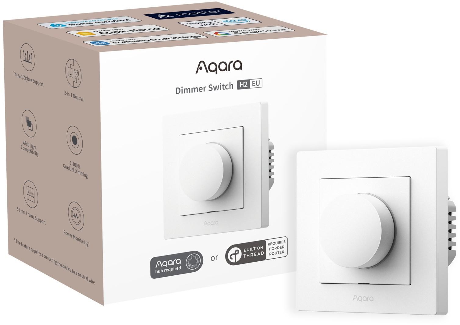 SMART HOME DIMMER SWITCH H2/WHITE KD-R01D-W