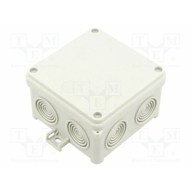 Enclosure: junction box; X: 88mm; Y: