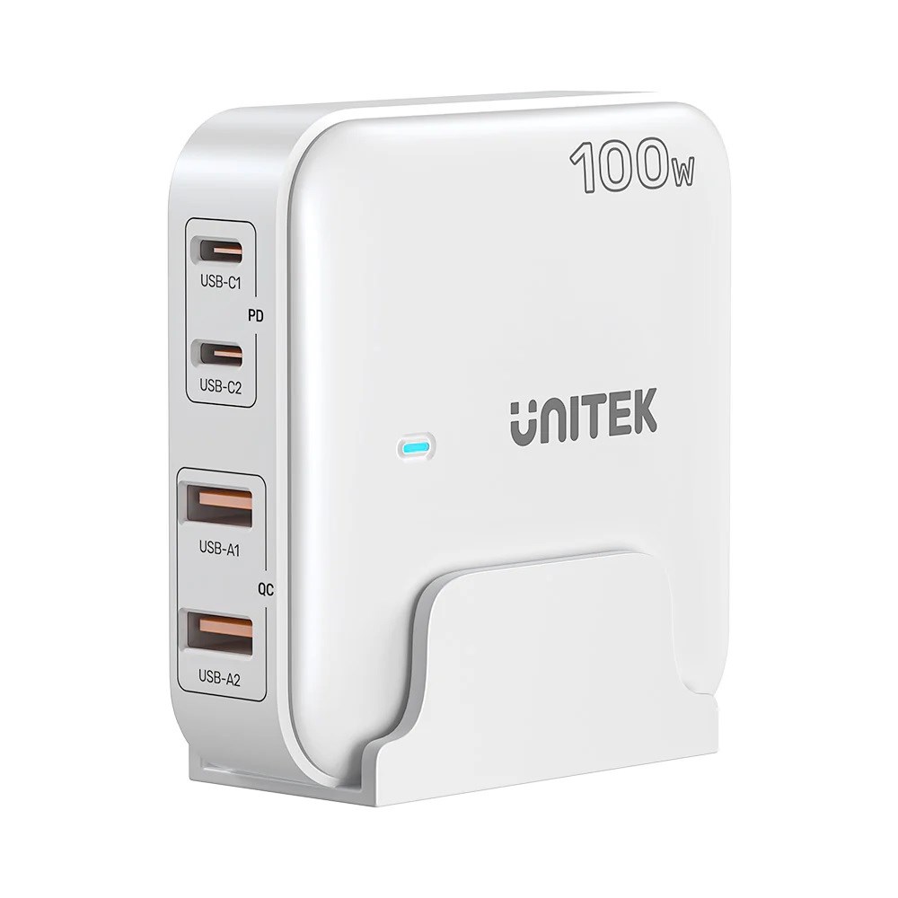 GaN network charger - Unitek P1229AWH01-EU
