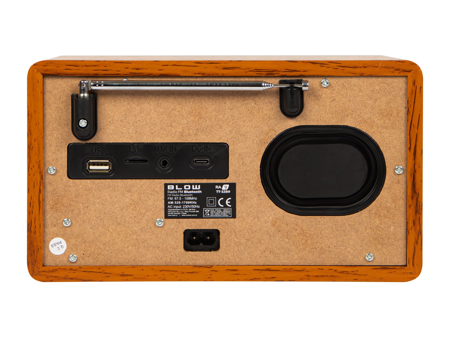 Portable analog AM/FM radio BLOW RA9