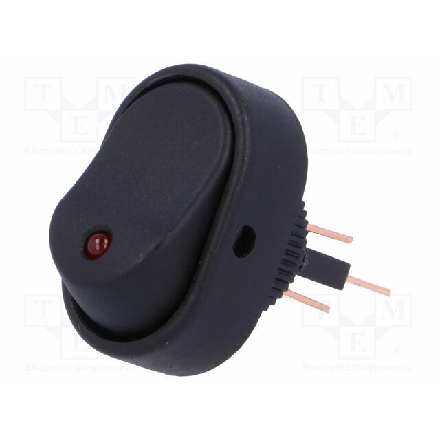 SCI ROCKER; SPST; Pos: 2; ON-OFF