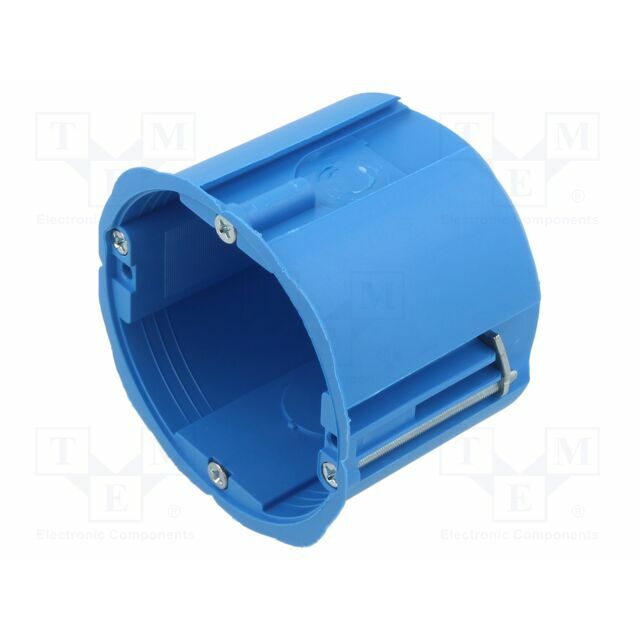 Enclosure: junction box; Ø: 68mm; plaster