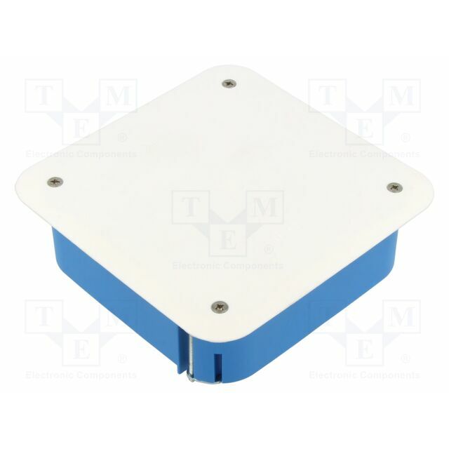 Enclosure: junction box; X: 120mm; Y:
