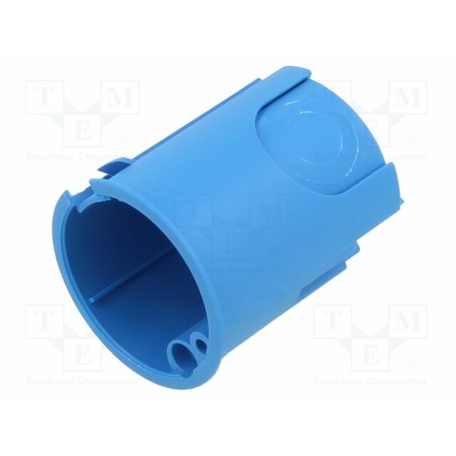 Enclosure: junction box; Ø: 38mm; plaster