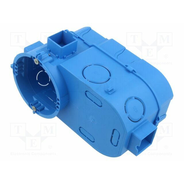 Enclosure: junction box; plaster embedded; polyamide