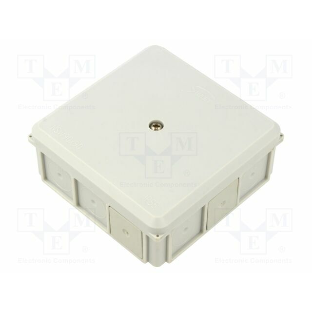 Enclosure: junction box; X: 90mm; Y: