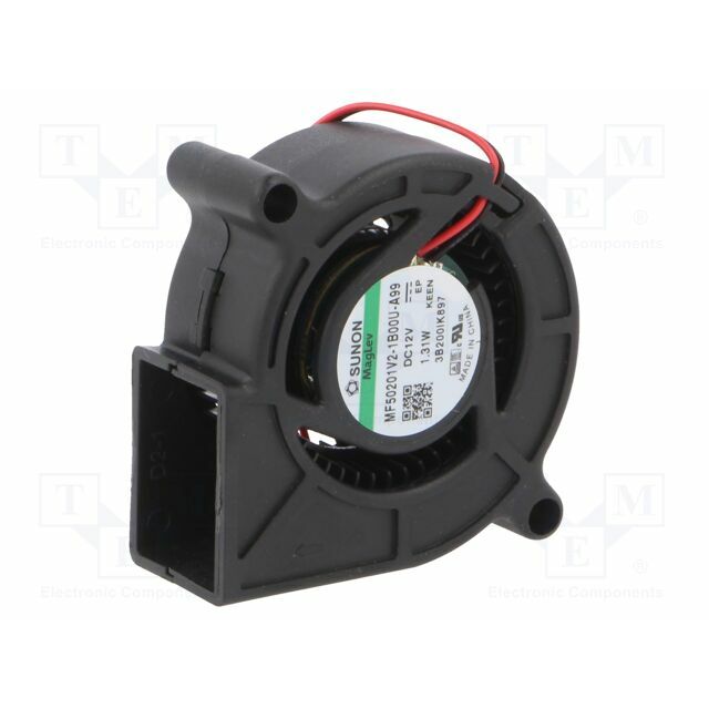 SUNON Fan: DC; 50x50x20mm; blower; 12VDC