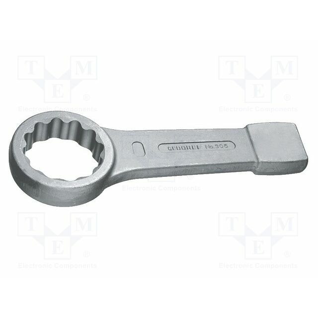 Wrench: ring; for impact,single sided