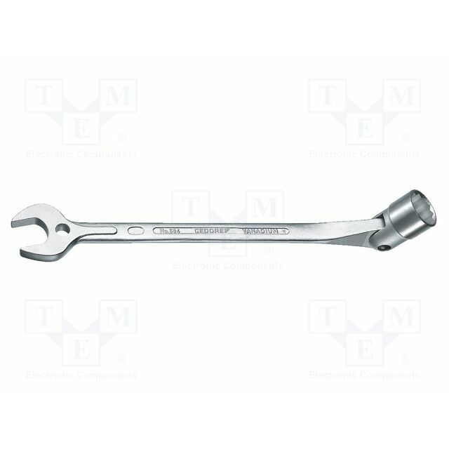 Wrench: combination swivel head socket; with