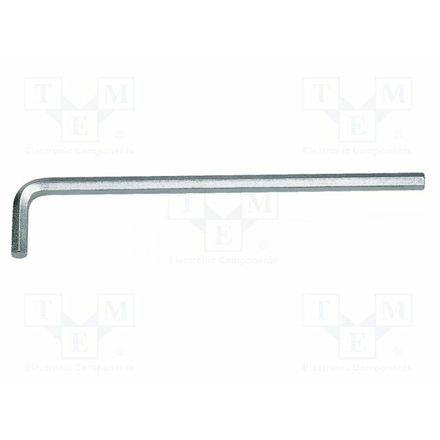 Wrench: hex key; HEX 12mm; Overall
