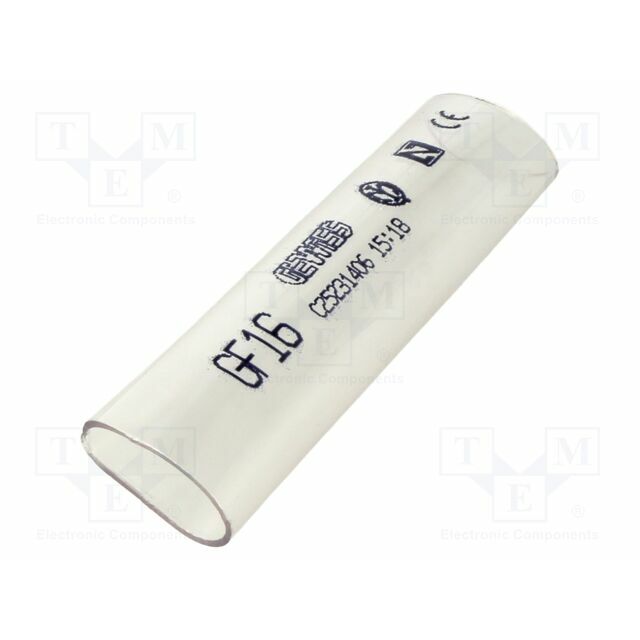 GEWISS Connector; PVC; transparent; flexible; Application: