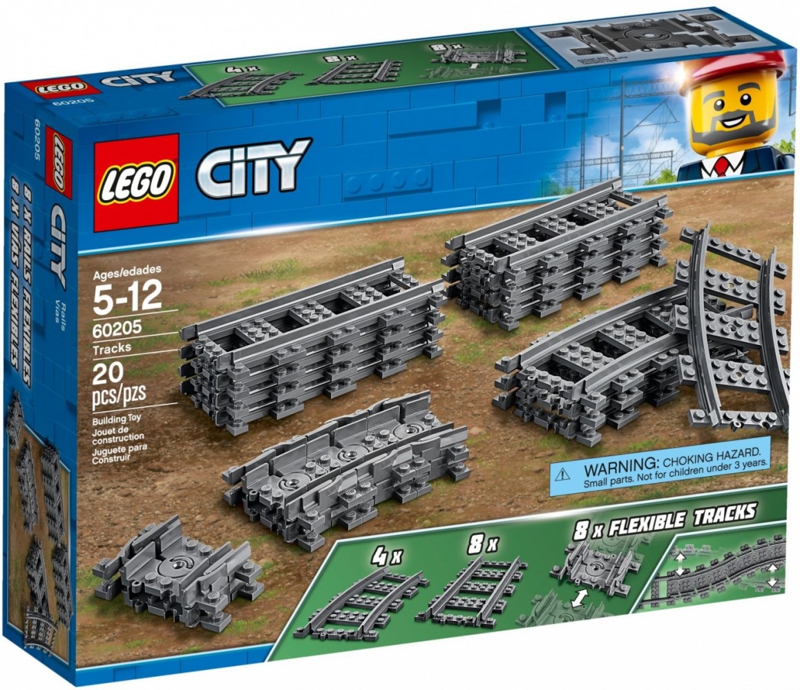 LEGO 60205 City Rails Konstruktors |