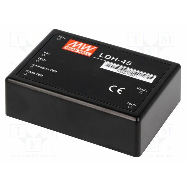 MEAN WELL Converter: DC/DC; 45W; Uin: