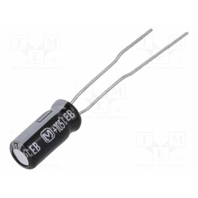 PANASONIC Capacitor: electrolytic; THT; 4.7uF